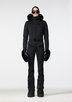 GOLDBERGH PARRY SUIT*FUR HOOD ladies suits stretch suits