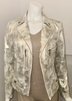 INSIGHT ANDREA GOLD WASH JKT ladies sportwear jackets