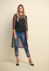 JOSEPH RIBKOFF INC CUTOUT BOTTOM JEAN ladies sportwear ladies jeans