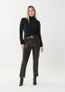JOSEPH RIBKOFF INC FAUX LEATHER PANT ladies sportwear pants