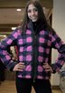 KELLY CORY CHECK JACKET ladies ski jackets parkas