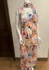 KOMAROV/KISCA LACE BACK TIE*WRAP ladies sportwear ladies dresses
