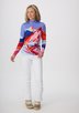 KRIMSON KLOVER 1984 ZIP TNECK lady misc ski ski t-necks
