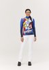 KRIMSON KLOVER POP ART ZIP T lady misc ski ski t-necks