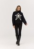 KRIMSON KLOVER STAR COTTON SWTR lady misc ski ski sweaters