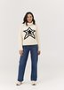 KRIMSON KLOVER STAR COTTON SWTR lady misc ski ski sweaters