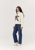 KRIMSON KLOVER STAR COTTON SWTR lady misc ski ski sweaters