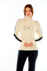 M. MILLER FURS INC. ELLE "SKI"CASHMERE TNECK lady misc ski ski sweaters