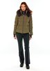 M. MILLER FURS INC. KLOE INNER PLACKET ladies ski jackets parkas
