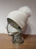M. MILLER FURS INC. SPARKLE FOX POM headwear beanie