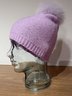 M. MILLER FURS INC. SPARKLE FOX POM headwear beanie