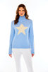 M. MILLER FURS INC. STAR FIRE*SEQUINS MOCK lady misc ski ski sweaters