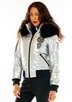 M. MILLER FURS INC. TARYN*DYED FINN RACCOON ladies ski jackets parkas