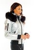 M. MILLER FURS INC. TARYN*DYED FINN RACCOON ladies ski jackets parkas