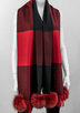 MITCHIE'S MATCHINGS CHARA POM SCARF ladies accessories scarves