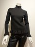 NEWLAND PYEONGCHANG RUFFLE T lady misc ski ski sweaters