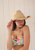 NIKKI BEACH COWGIRL LUREX THREADS ladies accessories ladies hats