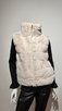 PATTY KIM LAUREN FAUX FUR VEST ladies sportwear vests