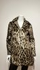 PATTY KIM NOTCH LEOPARD COAT ladies sportwear jackets