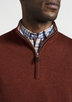 PETER MILLAR CROWN SOFT QUARTER ZIP mens sportwear sweaters