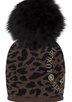 SPORTALM USA DYCONA LEOPARD POM headwear beanie