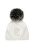 TONI SAILER SPORTS BEANIE FUR POM headwear beanie