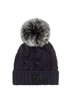 TONI SAILER SPORTS CASANDRA FUR POM HAT headwear beanie