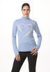  TONI SAILER SPORTS LADY HEDI HEART SWTR lady misc ski ski sweaters