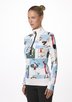  TONI SAILER SPORTS WIEKA RETRO SKIER T lady misc ski ski t-necks